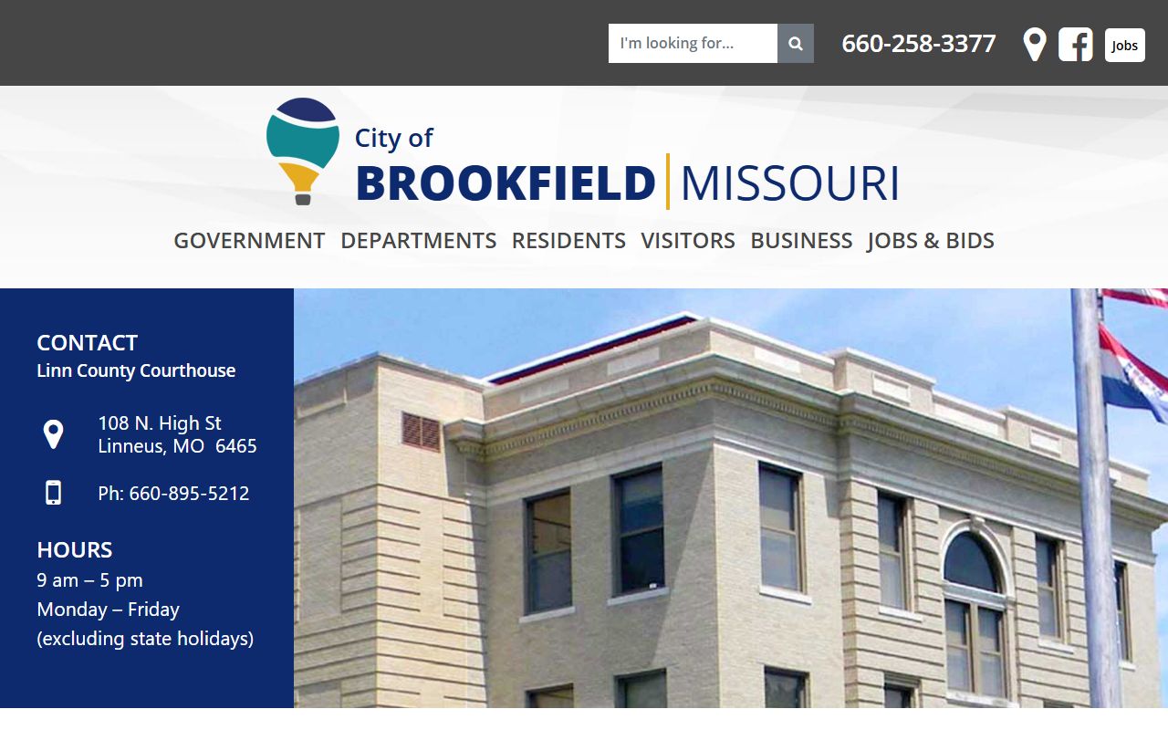 Linn County court dockets Brookfield Municipal Court division page